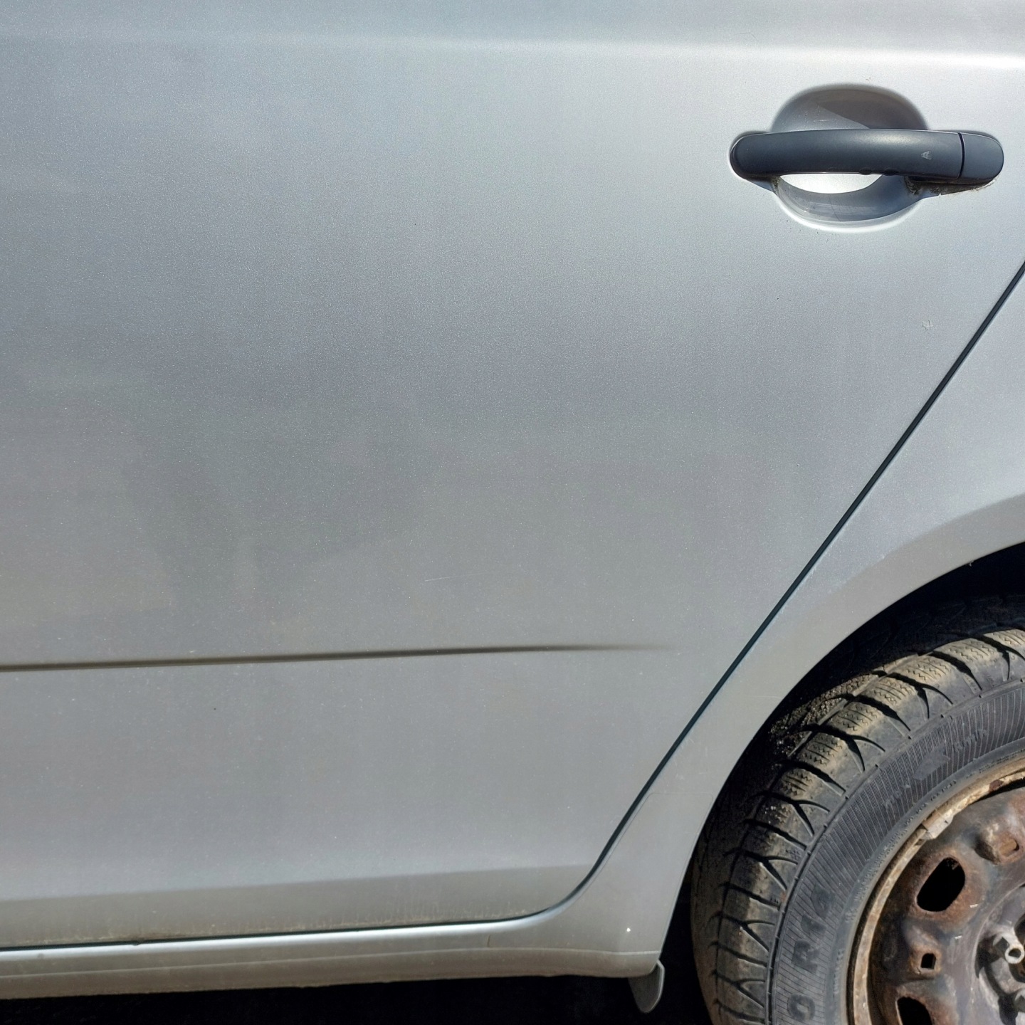 Skoda Fabia 6Y Tür Hinten Links Kombi Door Porta Porte - Thumbnail 6
