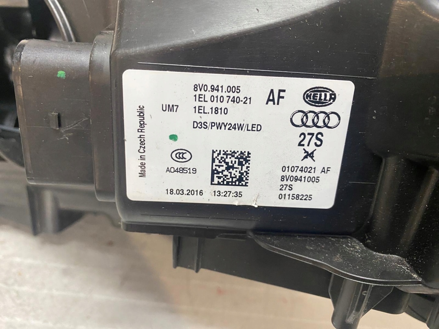 Frontscheinwerfer Audi A3 8V 8V0941005AF Xenon Links Scheinwerfer Headlight - Thumbnail 11