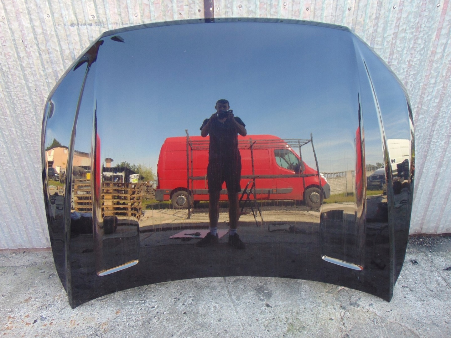 Motorhaube VW Touareg I Bonnet Hood - Thumbnail 1