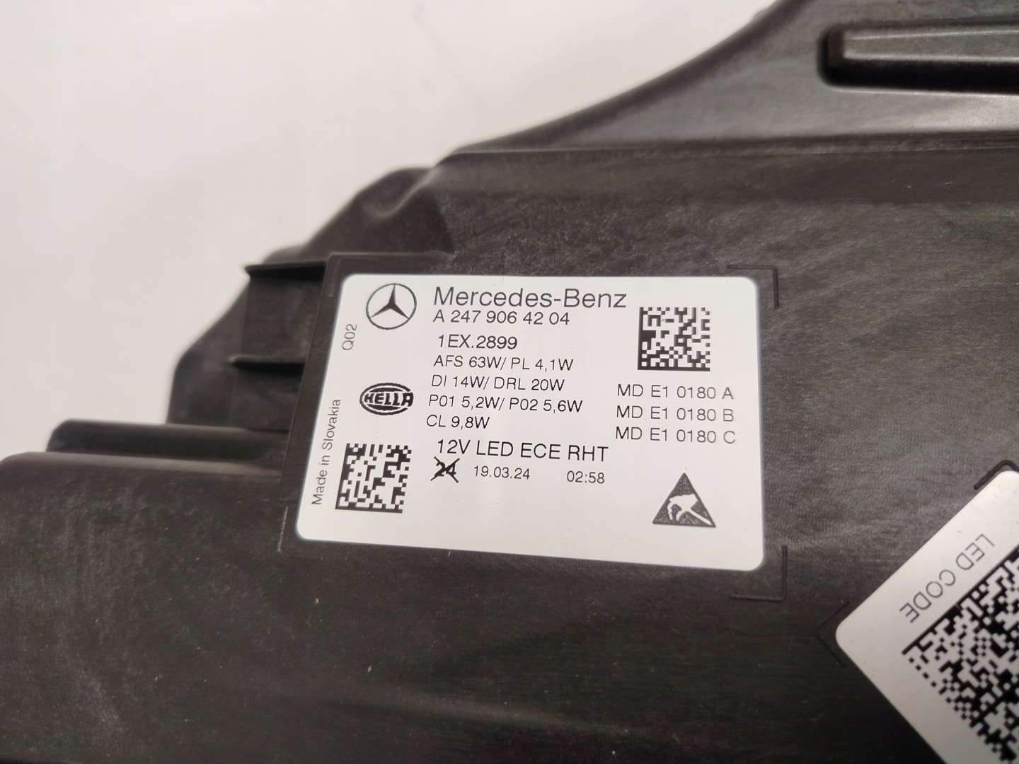 Frontscheinwerfer Mercedes-Benz GLA W156 A2479064204 Multibeam LED Links Headlight - Thumbnail 9