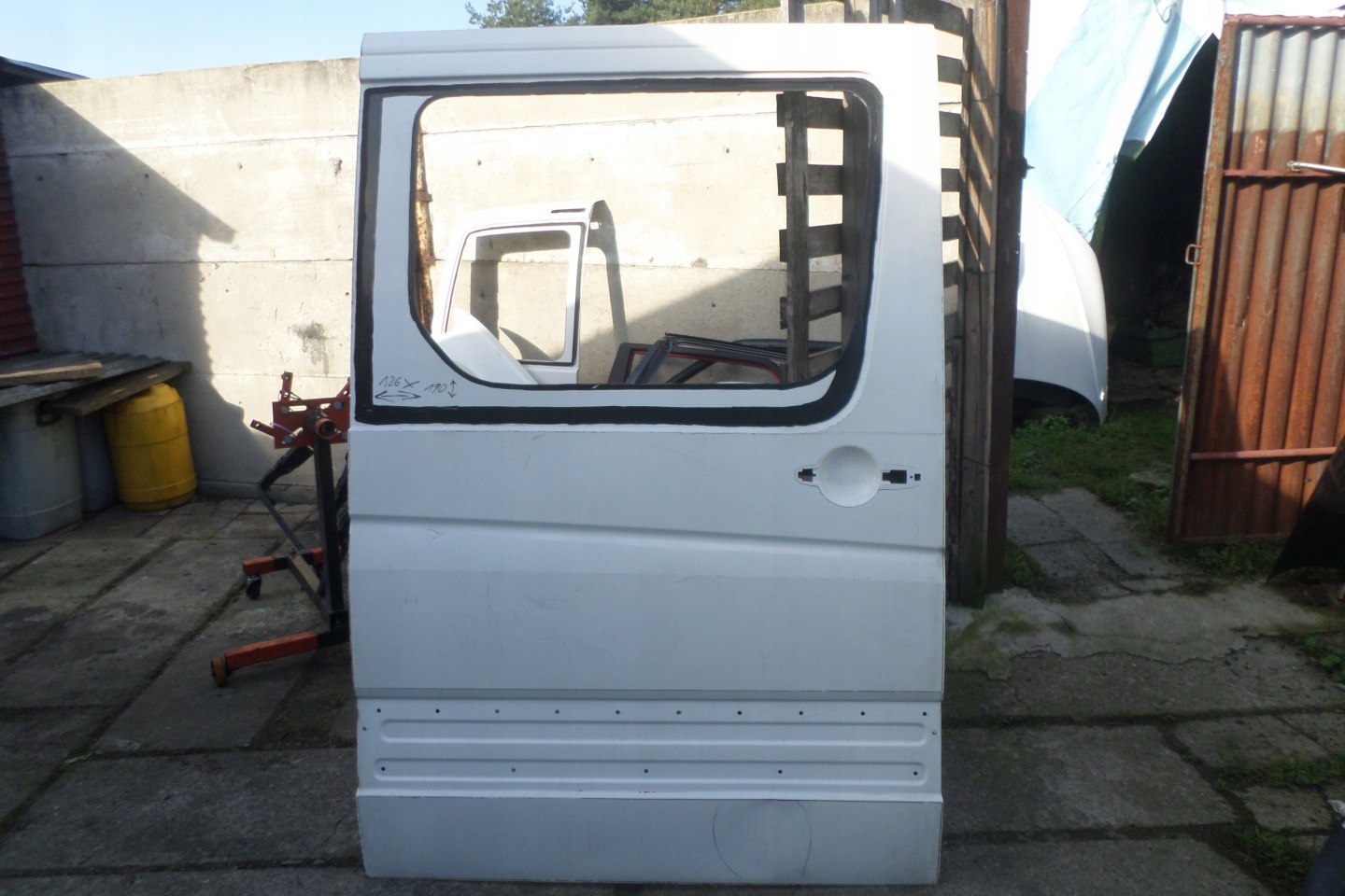 Mercedes-Benz Sprinter W906 Tür Hinten Rechts Door W9062006215 - Thumbnail 1