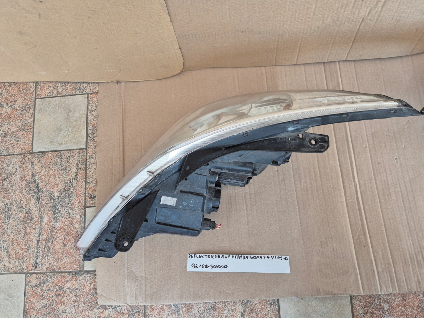 Frontscheinwerfer Hyundai Sonata EF 921023Q000 LED Links Scheinwerfer Headlight - Thumbnail 10