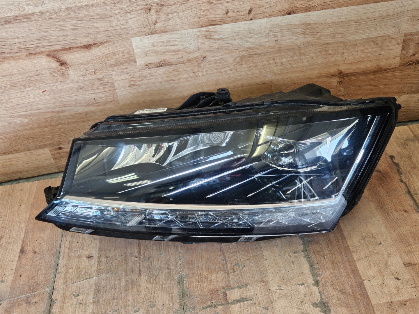 Frontscheinwerfer Skoda Fabia 6Y 6V1941015F LED Links Scheinwerfer Headlight - Thumbnail 1