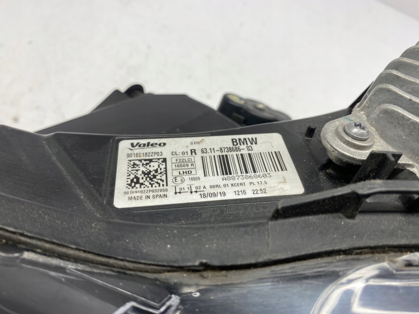 Frontscheinwerfer BMW 2 F23 8738686 LED ADAPTIVE Rechts Scheinwerfer Headlight - Thumbnail 4