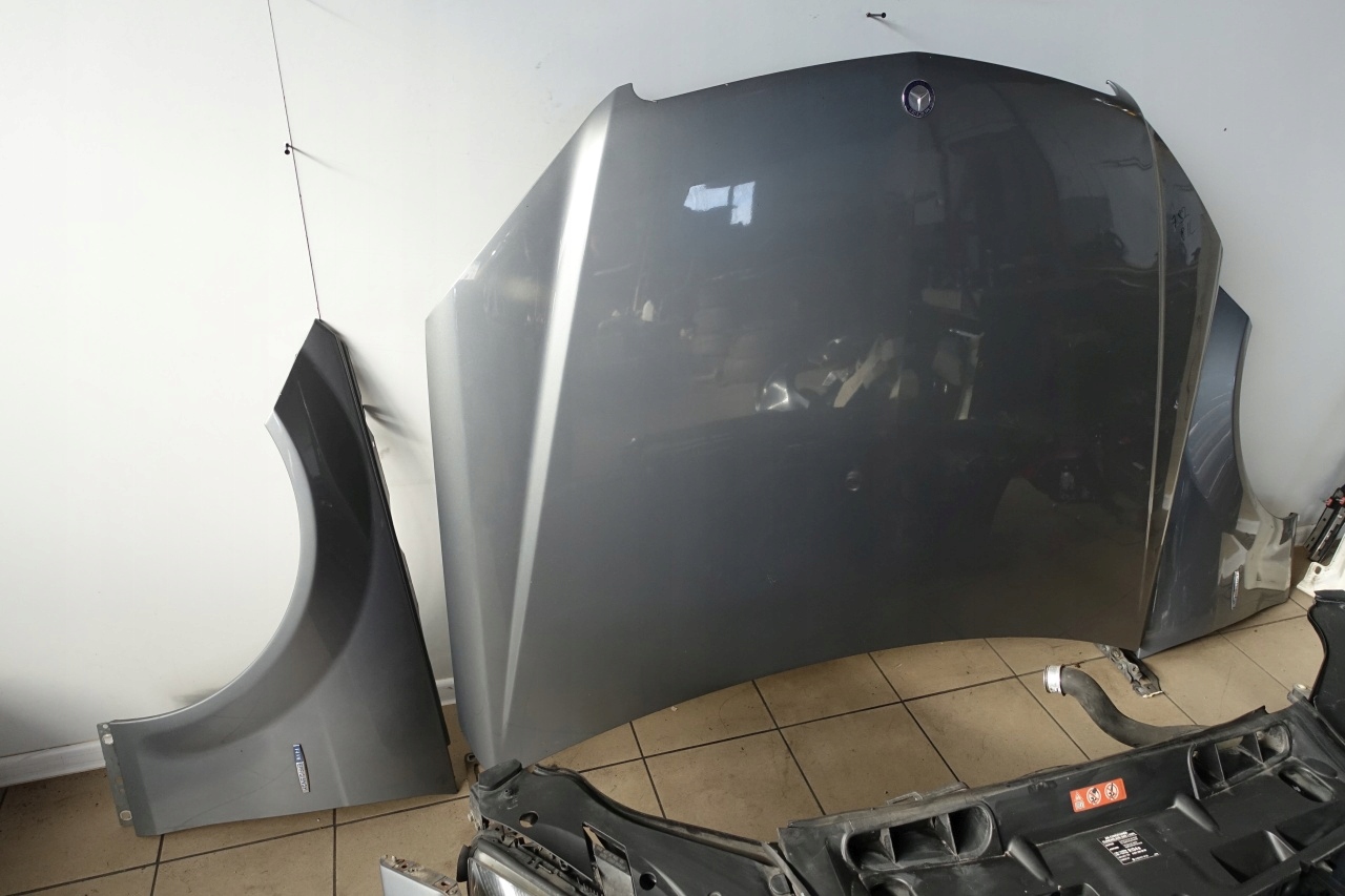 Motorhaube Mercedes-Benz C-Klasse W204 Bonnet Hood - Thumbnail 5
