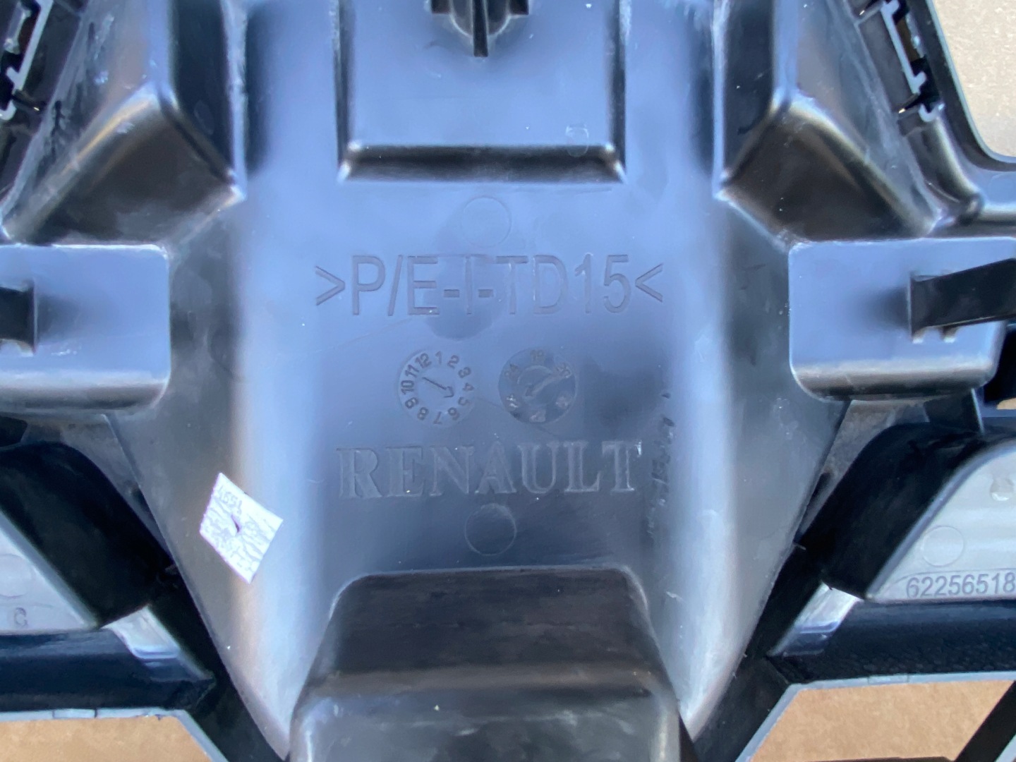 Renault Kangoo RJK Kühlergrill FRONTGRILL Kühlergitter 622565187R - Thumbnail 6