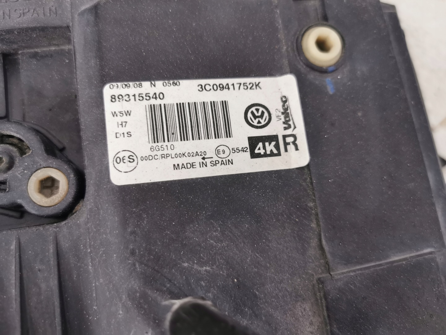 Frontscheinwerfer VW Passat B6 3C0941751G Xenon Links Scheinwerfer Headlight - Thumbnail 8