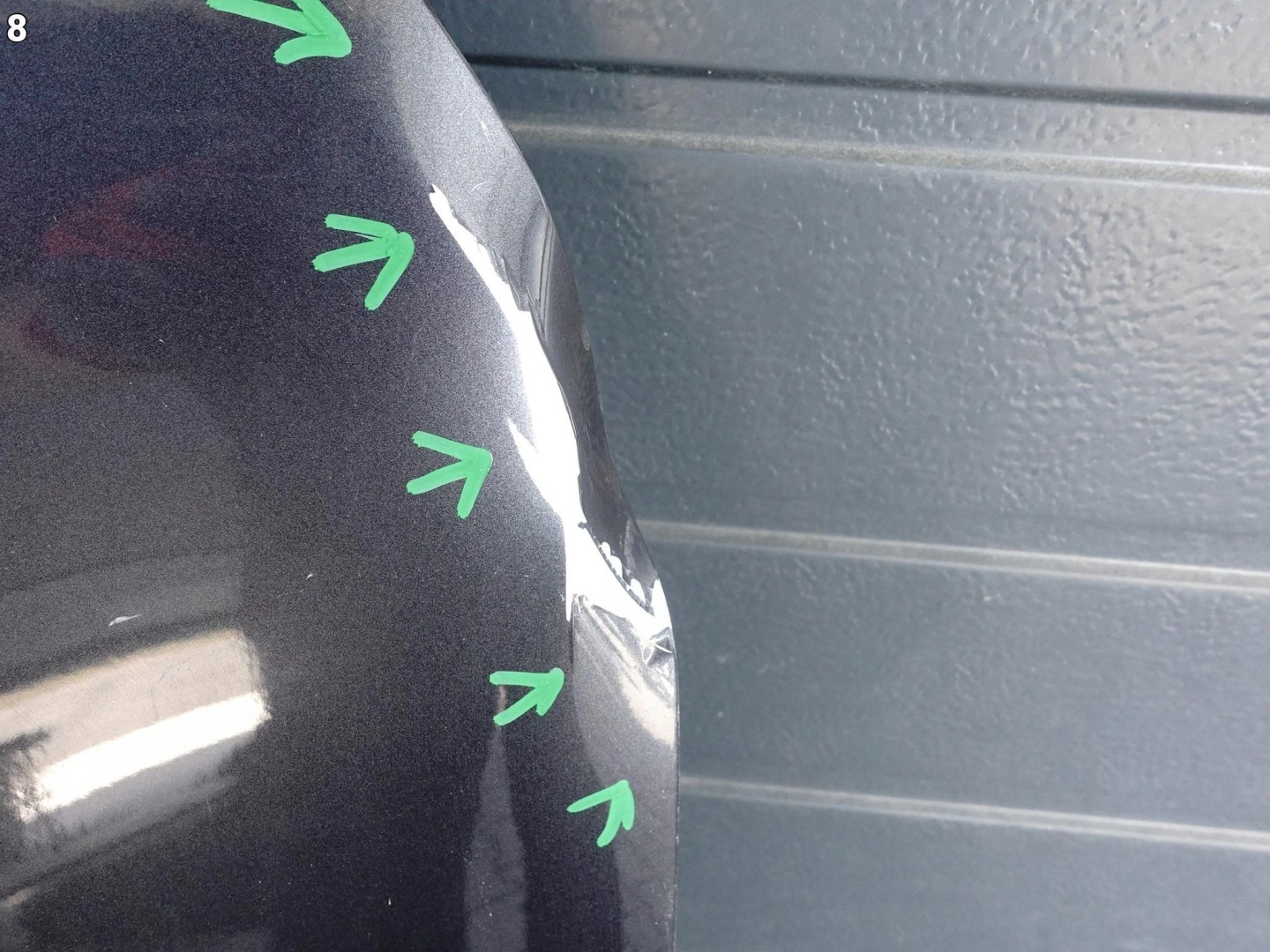 Motorhaube Mercedes-Benz C-Klasse W205 Bonnet A2058870403 Hood - Thumbnail 9
