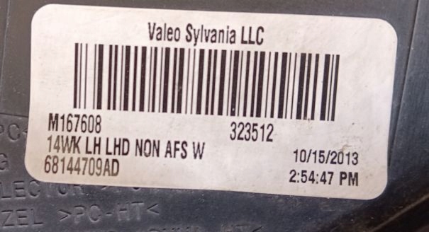 Frontscheinwerfer Jeep Cherokee J 68144709AD LED Links Scheinwerfer Headlight - Thumbnail 8