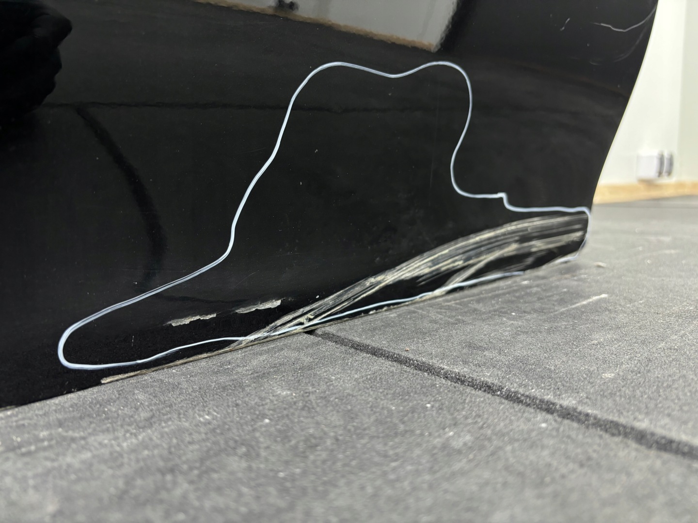 Mercedes-Benz GLE W167 Tür Hinten Rechts SUV Door Porta Porte - Thumbnail 7