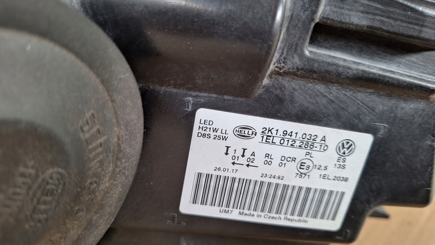 Frontscheinwerfer VW Caddy 2K1941032AJ Bi-Xenon Rechts Scheinwerfer Headlight - Thumbnail 9