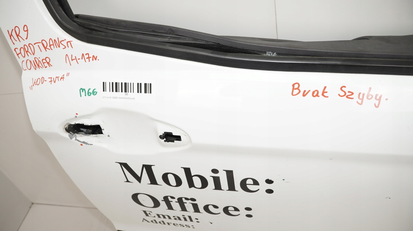 Ford Transit Courier I Mk1 Tür Vorne Rechts Door RIER1417R7VTA - Thumbnail 10