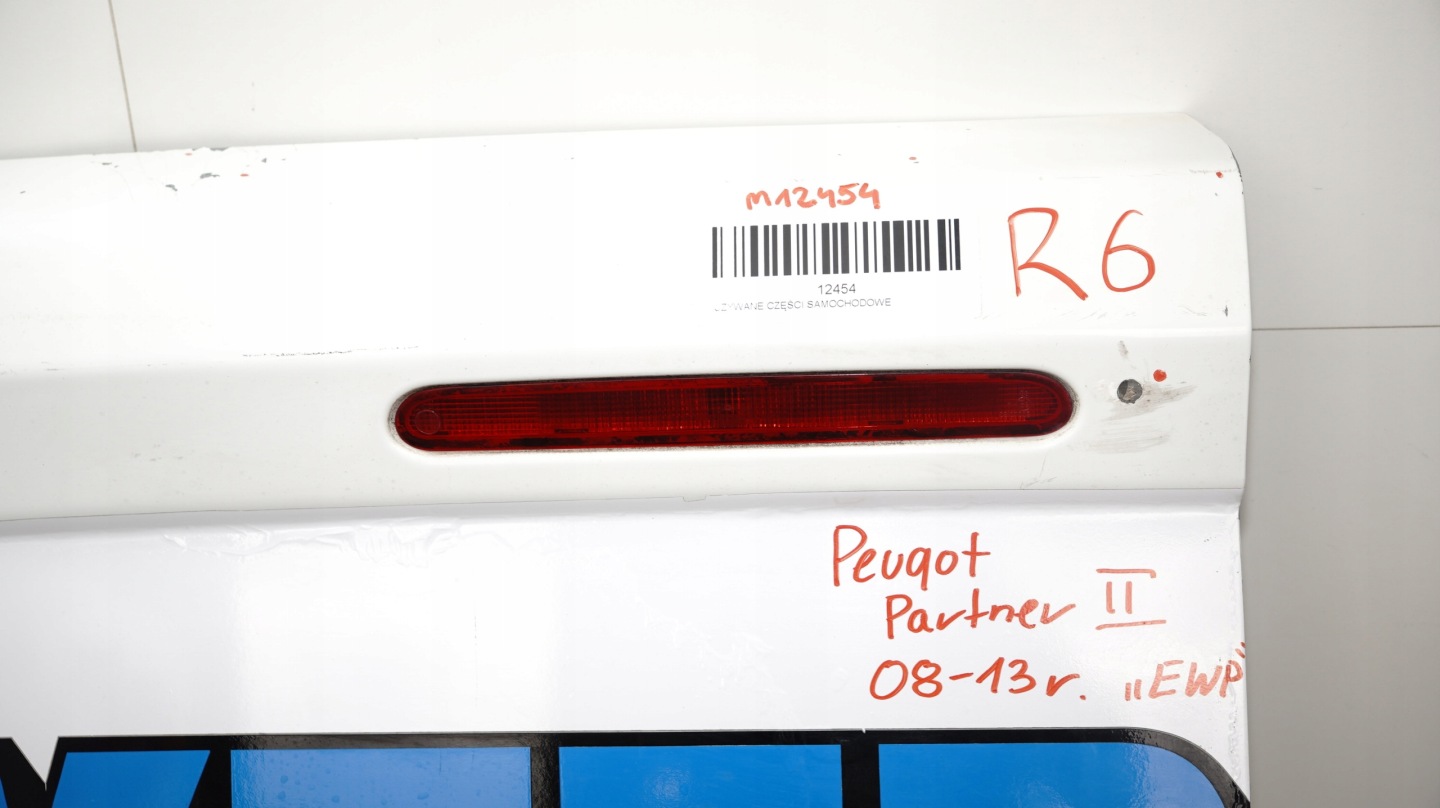 Peugeot Partner 7* Tür Hinten Links Door Porta Porte - Thumbnail 11