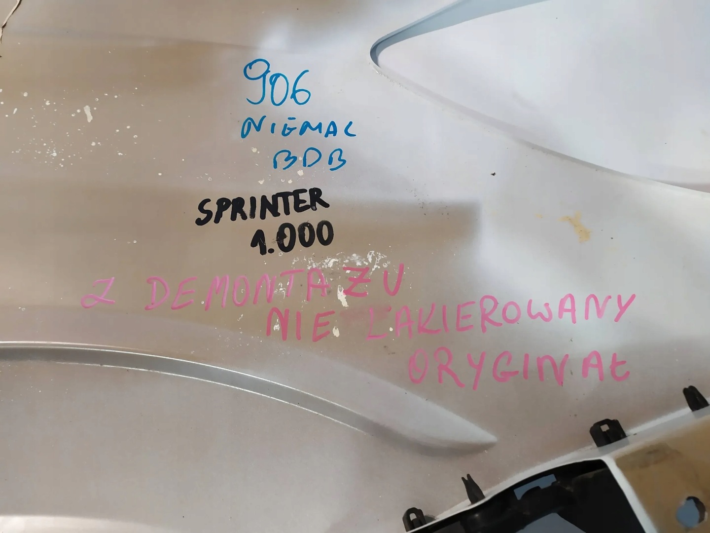 Kotflügel Mercedes-Benz Sprinter W906 Vorne Links Fender Parafanghi Ailes - Thumbnail 8