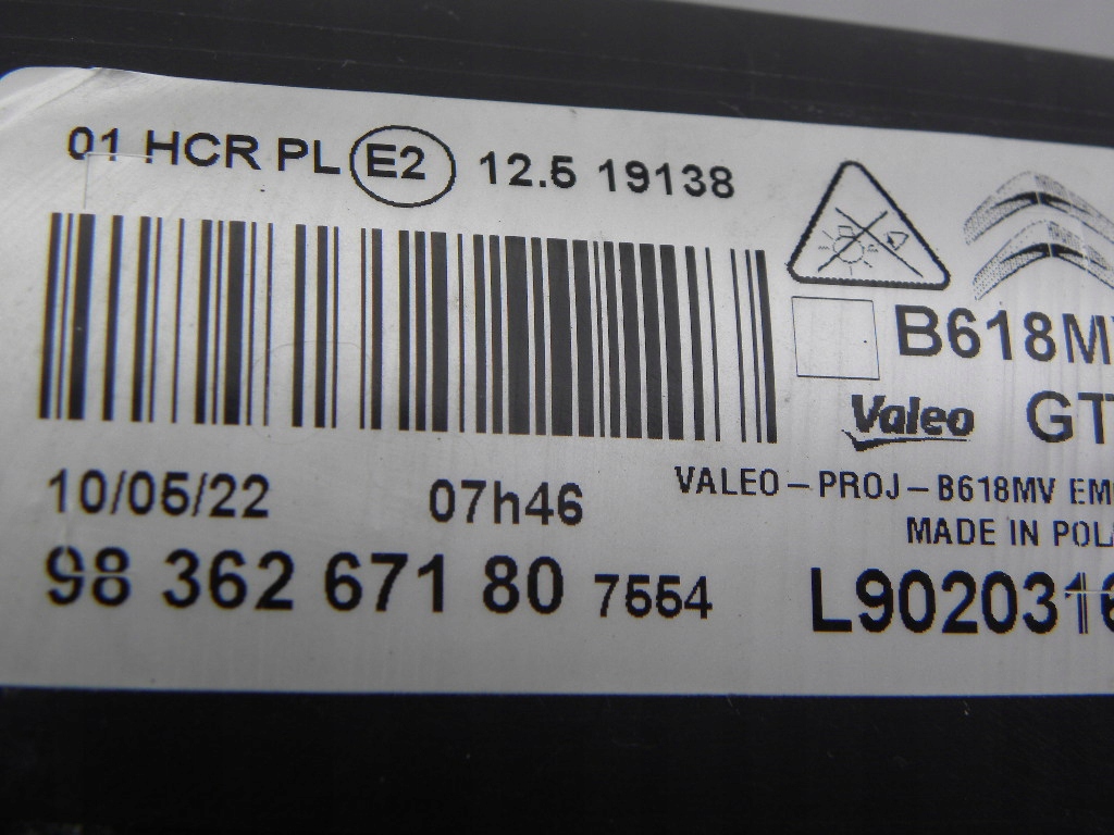 Frontscheinwerfer Citroen C3 9836161580CI LED Links Scheinwerfer Headlight - Thumbnail 7