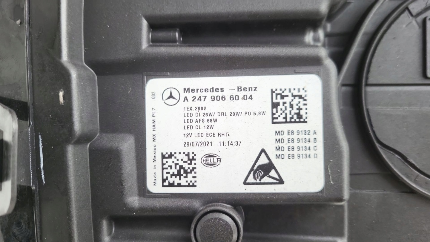 Frontscheinwerfer Mercedes-Benz GLB W247 A2479066004 LED Rechts Headlight - Thumbnail 20