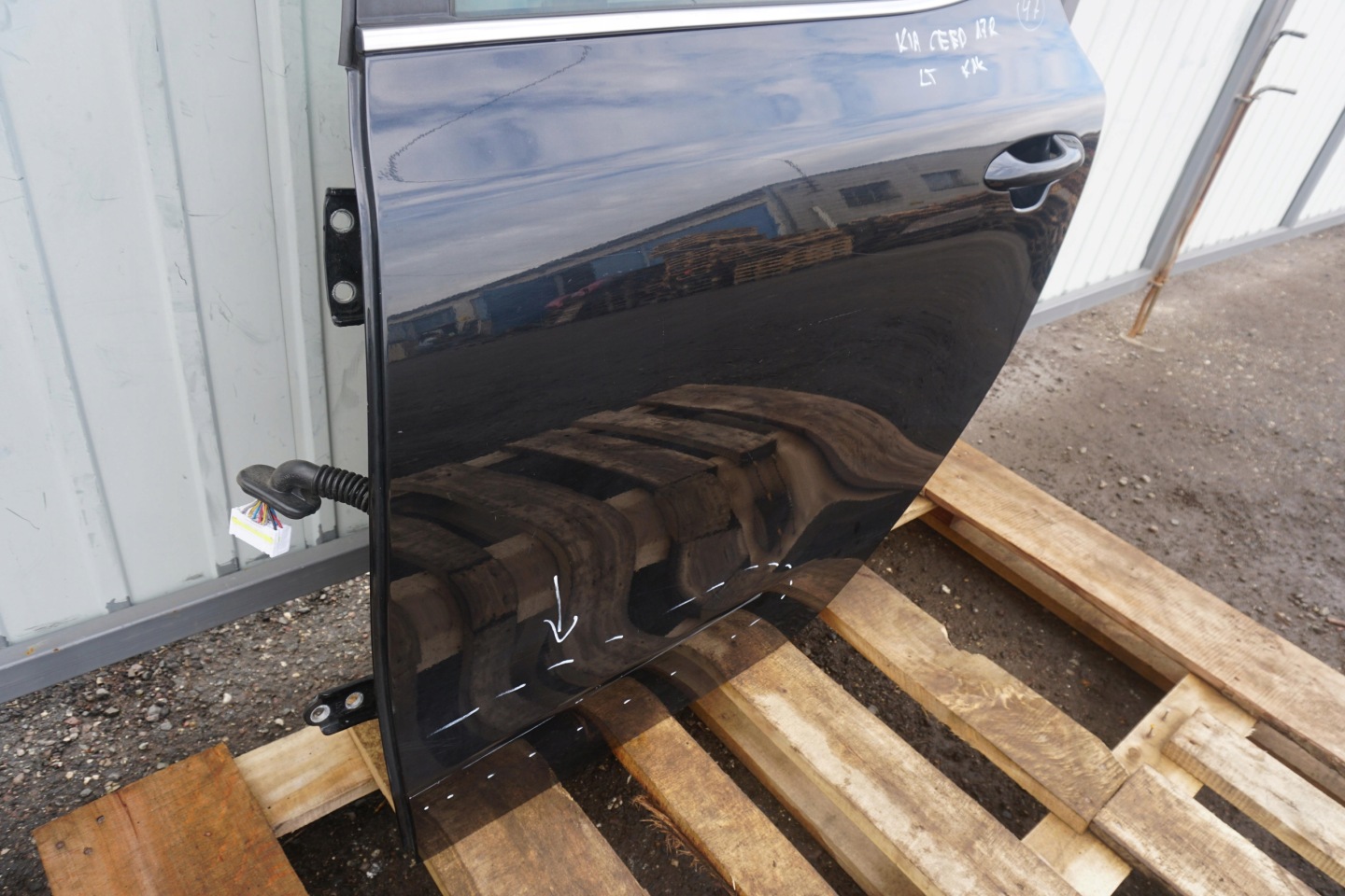 Kia Ceed JD Tür Hinten Links Hatchback Door Porta Porte - Thumbnail 5