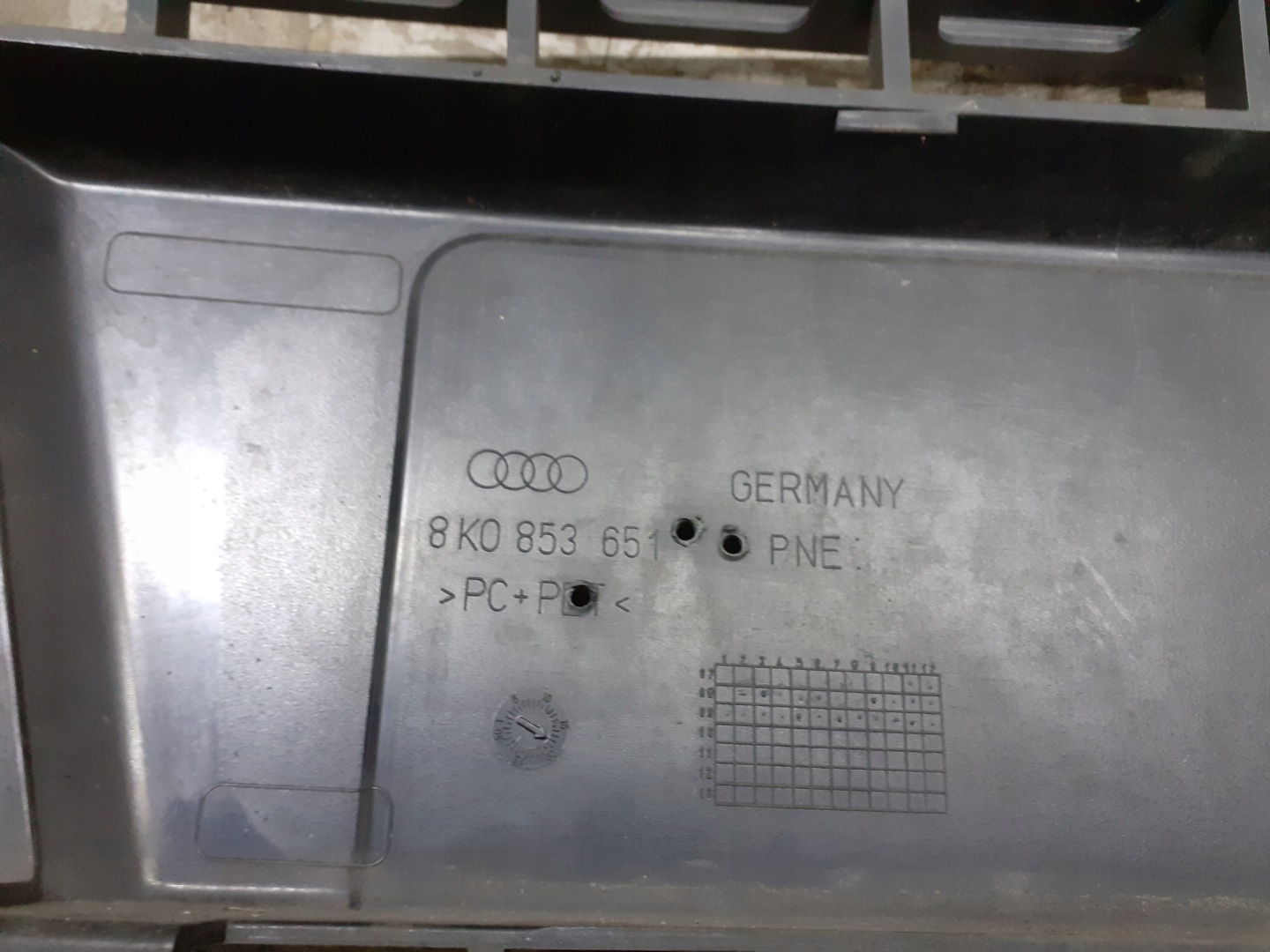 Audi A4 B8 Kühlergrill FRONTGRILL Kühlergitter 8K0853651 - Thumbnail 6