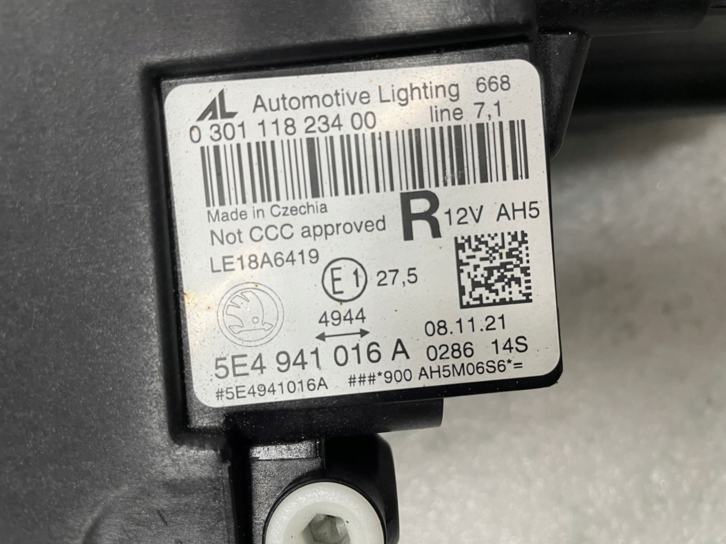 Frontscheinwerfer Skoda Octavia 1U 5E4941016A LED Rechts Scheinwerfer Headlight - Thumbnail 10