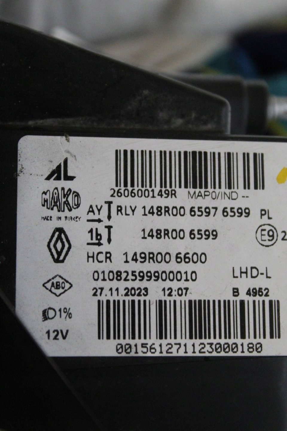 Frontscheinwerfer Renault Clio X98 260600149R LED Links Scheinwerfer Headlight - Thumbnail 4
