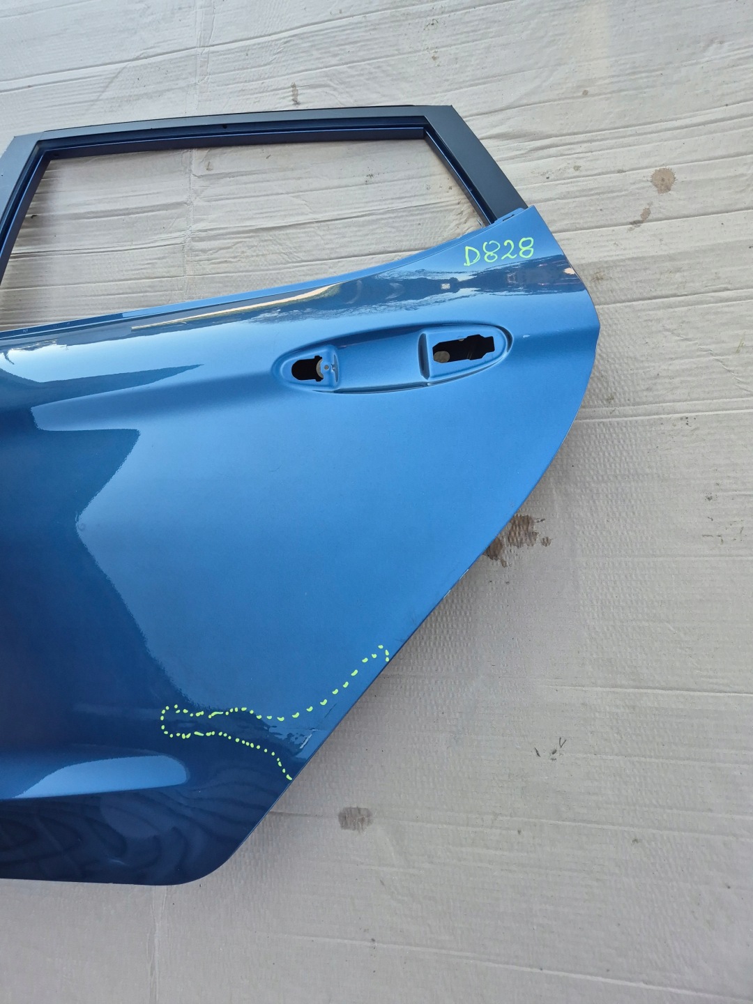Ford Fiesta VIII Mk8 Tür Hinten Links Door Porta Porte - Thumbnail 3