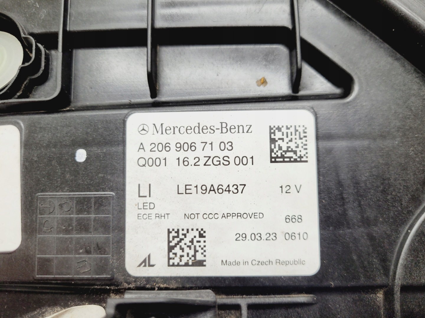 Frontscheinwerfer Mercedes-Benz C-Klasse W206 A2069067103 LED Links Headlight - Thumbnail 5