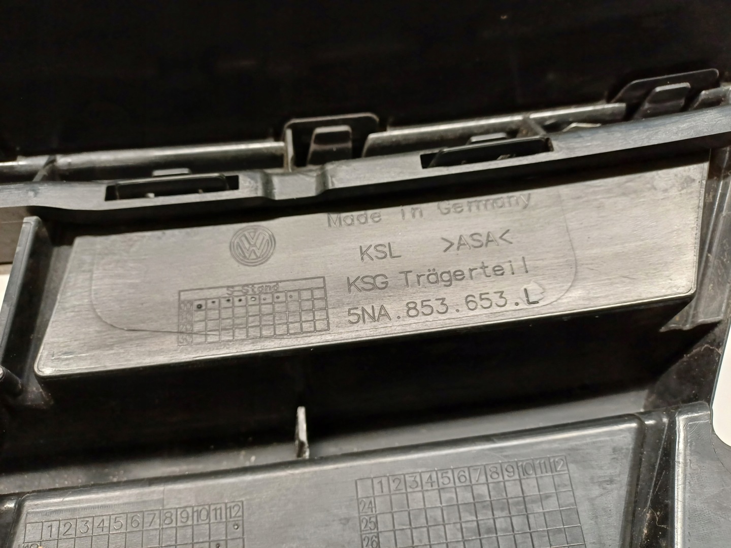 VW Tiguan Kühlergrill FRONTGRILL Kühlergitter 5NA853653LR - Thumbnail 9