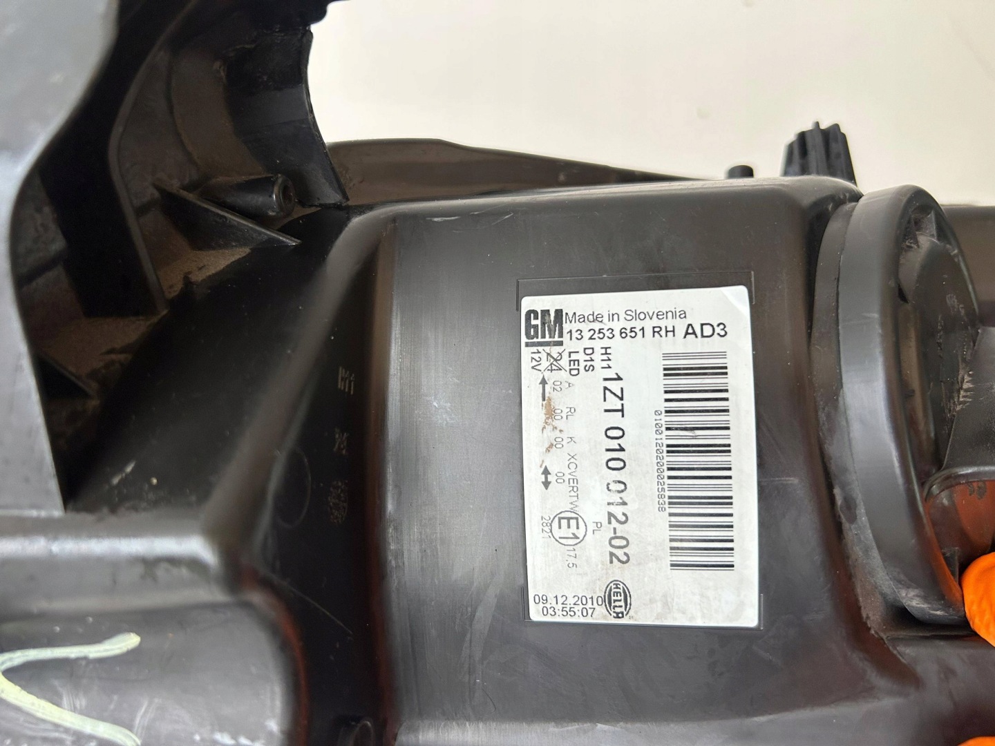 Frontscheinwerfer Opel Astra 13253651 Xenon Rechts Scheinwerfer Headlight - Thumbnail 6