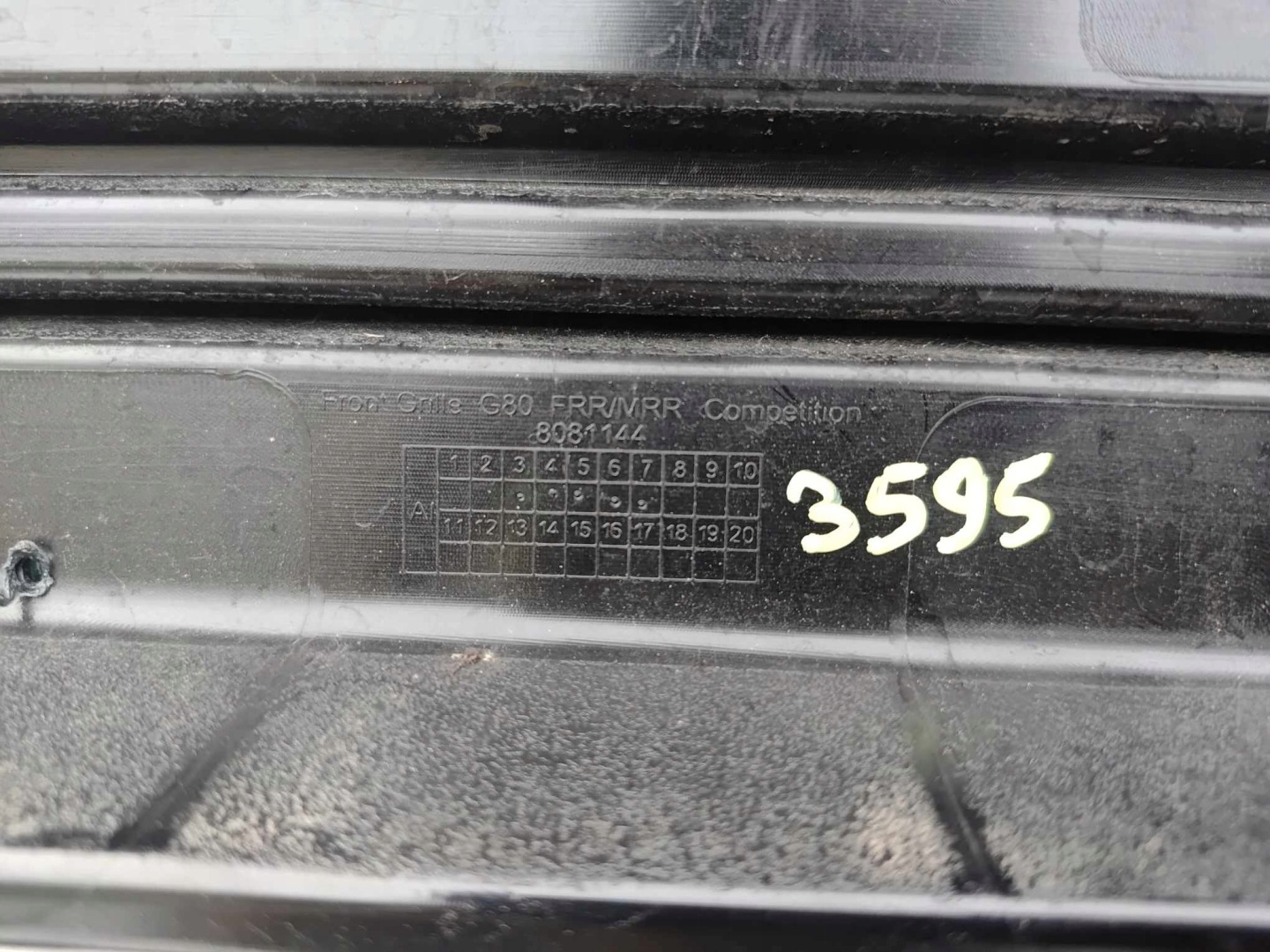 BMW 3 G80 Kühlergrill FRONTGRILL Kühlergitter 8081144 - Thumbnail 11
