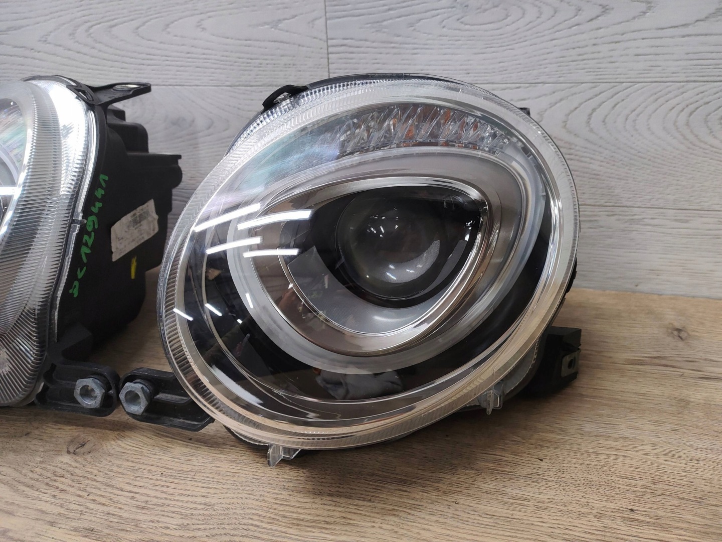 Frontscheinwerfer Fiat 500 ZAF 120 52129443 LED Links Scheinwerfer Headlight - Thumbnail 8