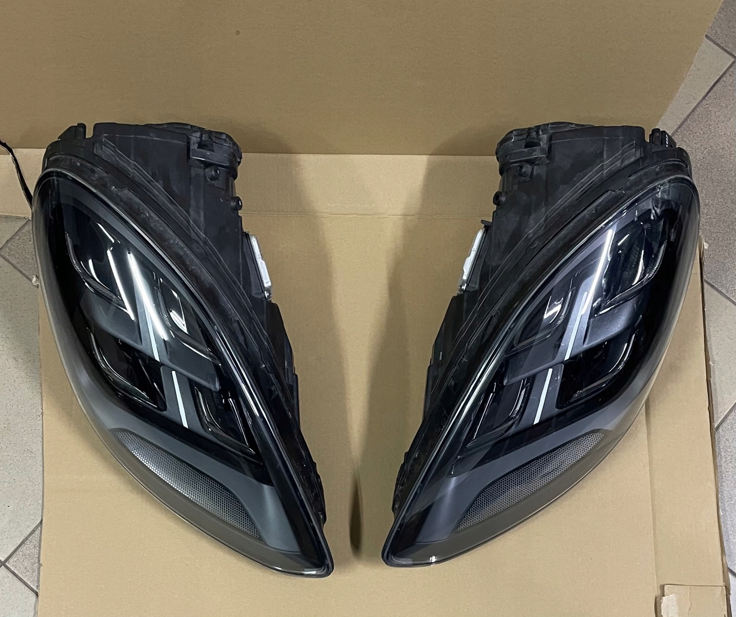 Frontscheinwerfer Porsche Panamera 972 Matrix LED Links Scheinwerfer Headlight - Thumbnail 1