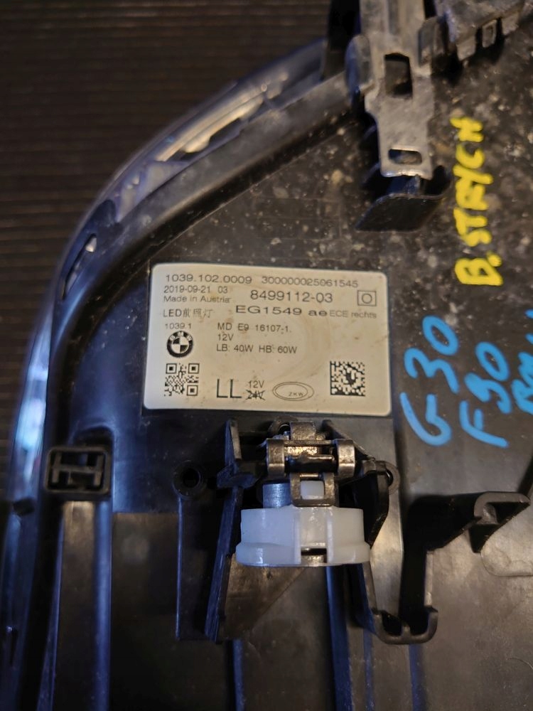 Frontscheinwerfer BMW 5 G31 8499112 LED Rechts Scheinwerfer Headlight - Thumbnail 7