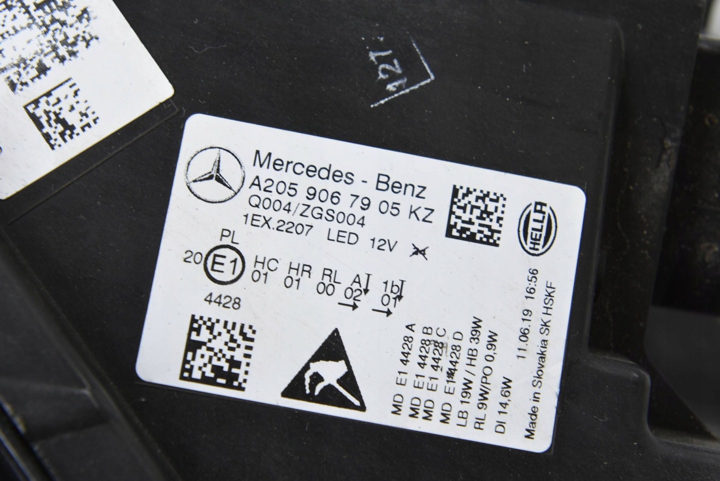 Frontscheinwerfer Mercedes-Benz C-Klasse W205 A2059067905 High Performance LED Links Headlight - Thumbnail 7