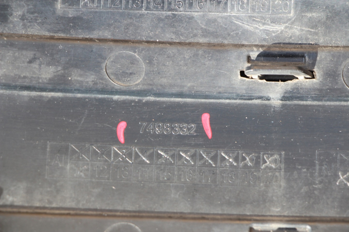 Mini Clubman F54 Kühlergrill FRONTGRILL Kühlergitter 7498333 - Thumbnail 9