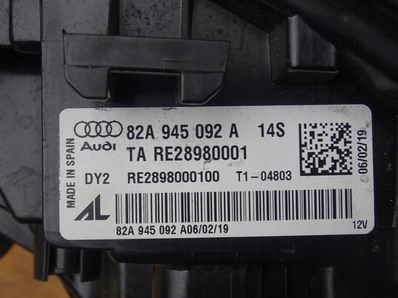 Audi A1 82A Rückleuchte 82A945092 Rearlamp - Thumbnail 5