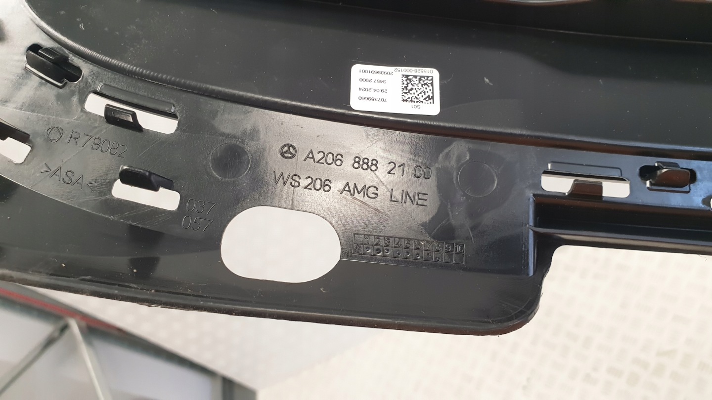 Mercedes-Benz C-Klasse W206 Kühlergrill FRONTGRILL Kühlergitter A2068882100 - Thumbnail 6