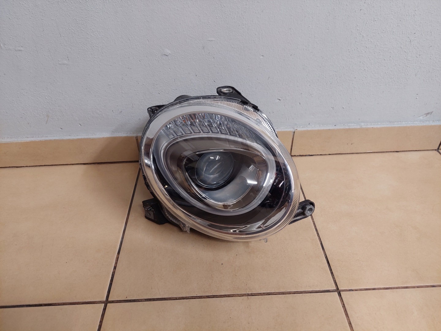 Frontscheinwerfer Fiat 500 ZAF 120 52128441 LED Rechts Scheinwerfer Headlight - Thumbnail 1