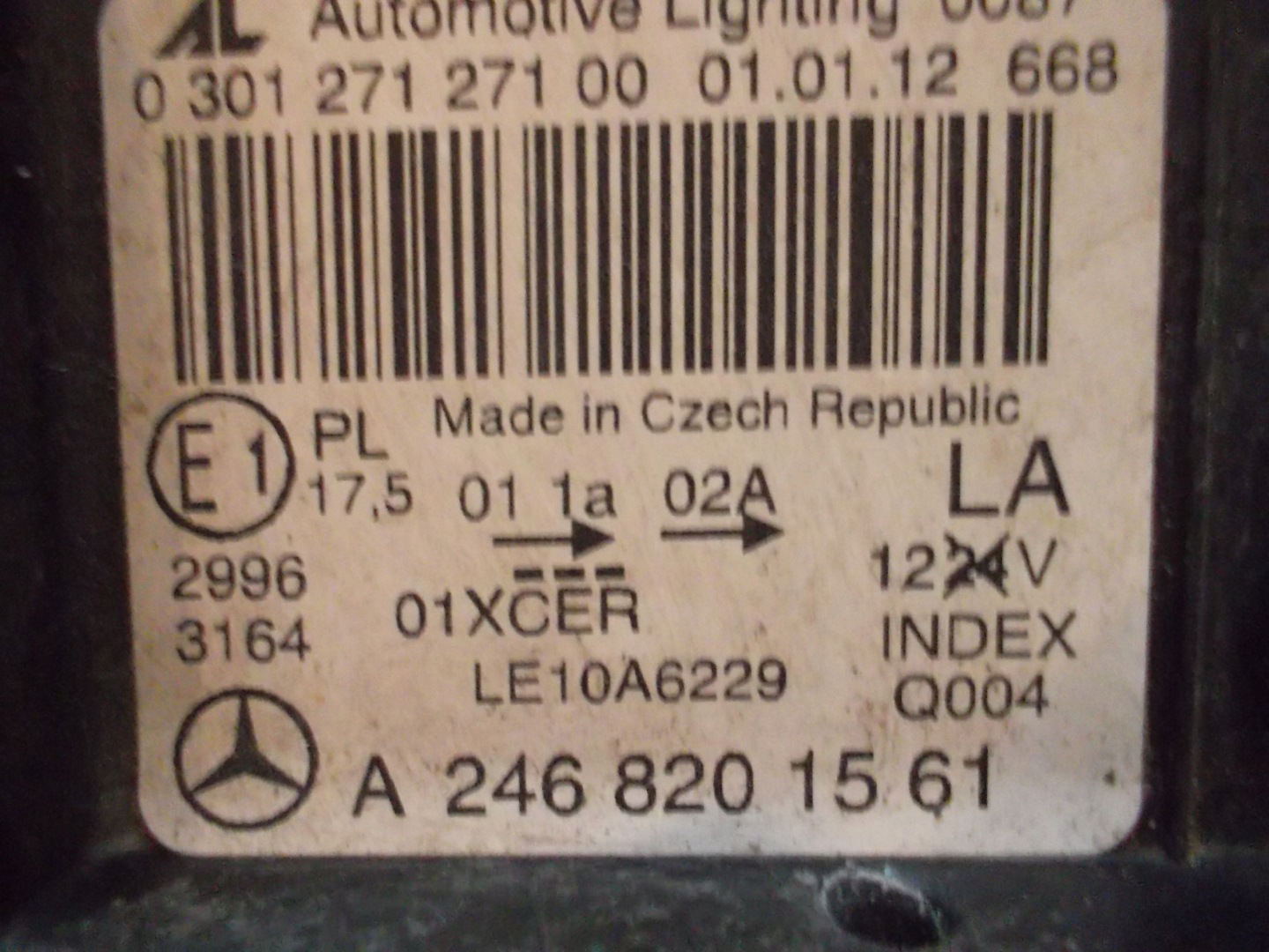 Frontscheinwerfer Mercedes-Benz B-Klasse W246 A2468201661 Bi-Xenon Links Headlight - Thumbnail 11
