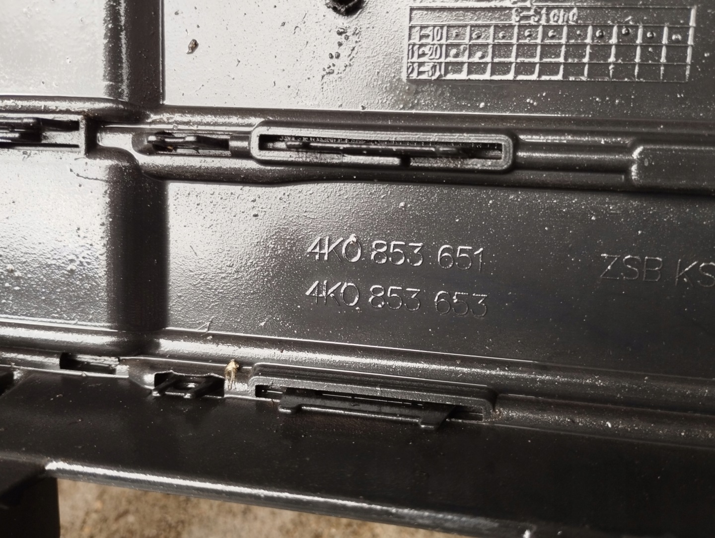 Audi A6 Kühlergrill FRONTGRILL Kühlergitter 54K085365 - Thumbnail 6