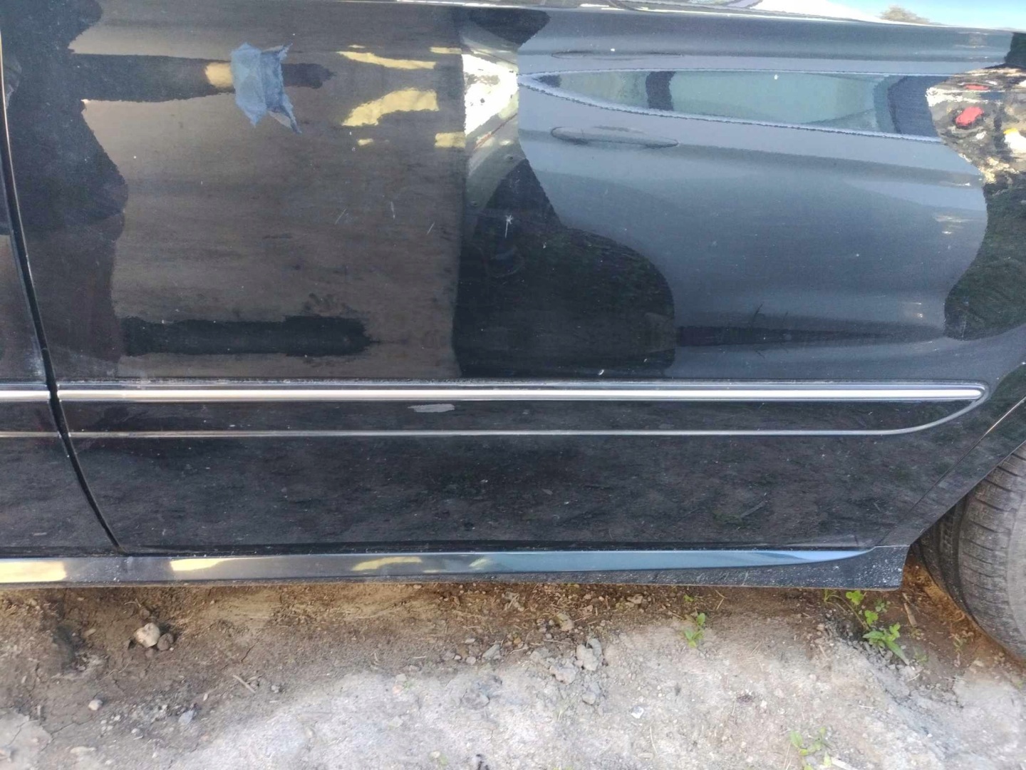Mercedes-Benz R-Klasse W251 Tür Hinten Links Door Porta Porte - Thumbnail 3