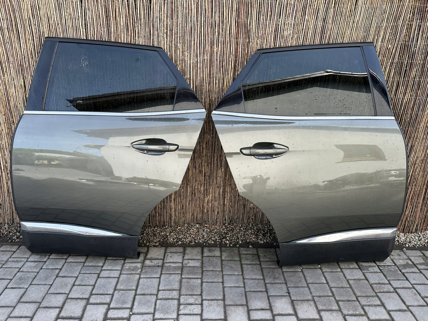 Peugeot 3008 Tür Hinten Links Door Porta Porte - Thumbnail 1