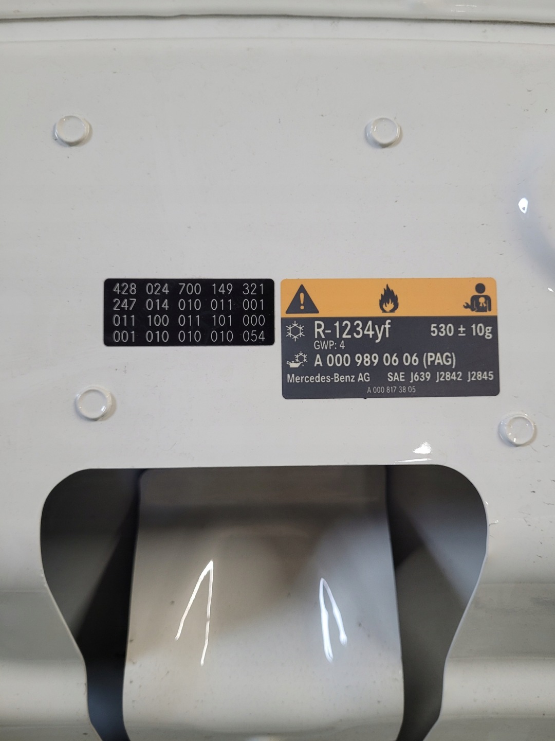 Motorhaube Mercedes-Benz B-Klasse W247 Bonnet Hood - Thumbnail 12
