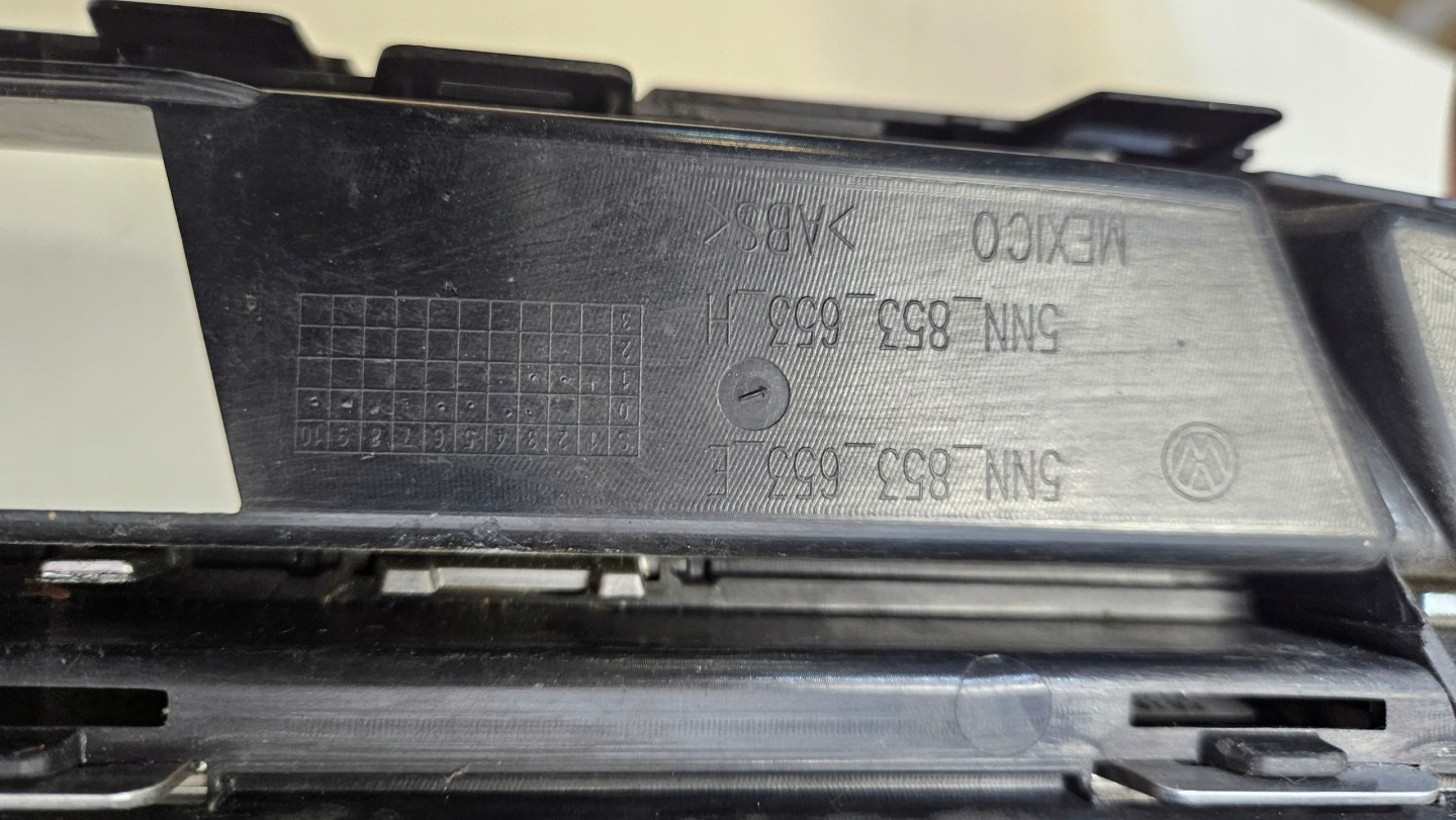 VW Tiguan Kühlergrill FRONTGRILL Kühlergitter 5NN853653 - Thumbnail 12