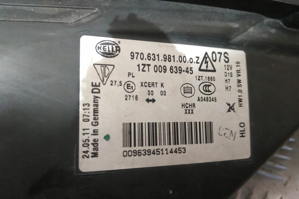 Frontscheinwerfer Porsche Panamera 970 97063198100 LED Links Headlight - Thumbnail 9