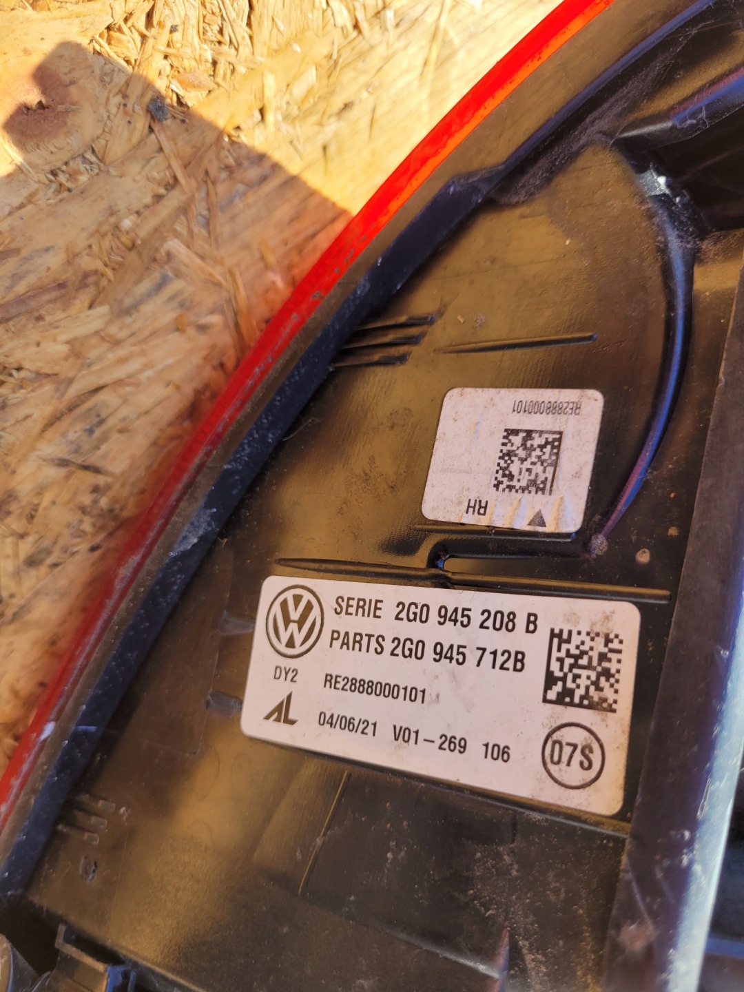 VW Polo III Rückleuchte Rearlamp - Thumbnail 8