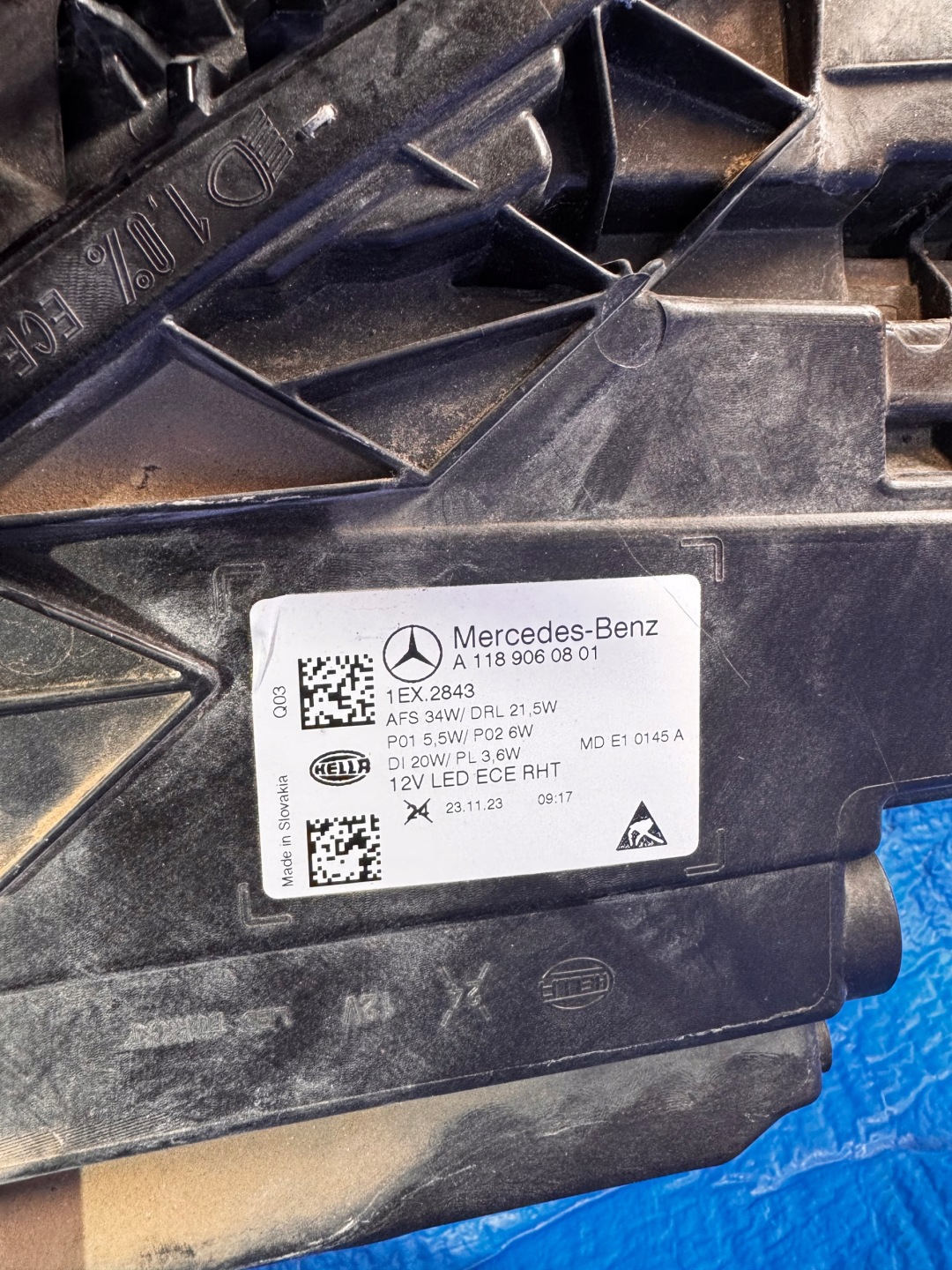 Frontscheinwerfer Mercedes-Benz CLA C118 A1189060801 LED Rechts Headlight - Thumbnail 9