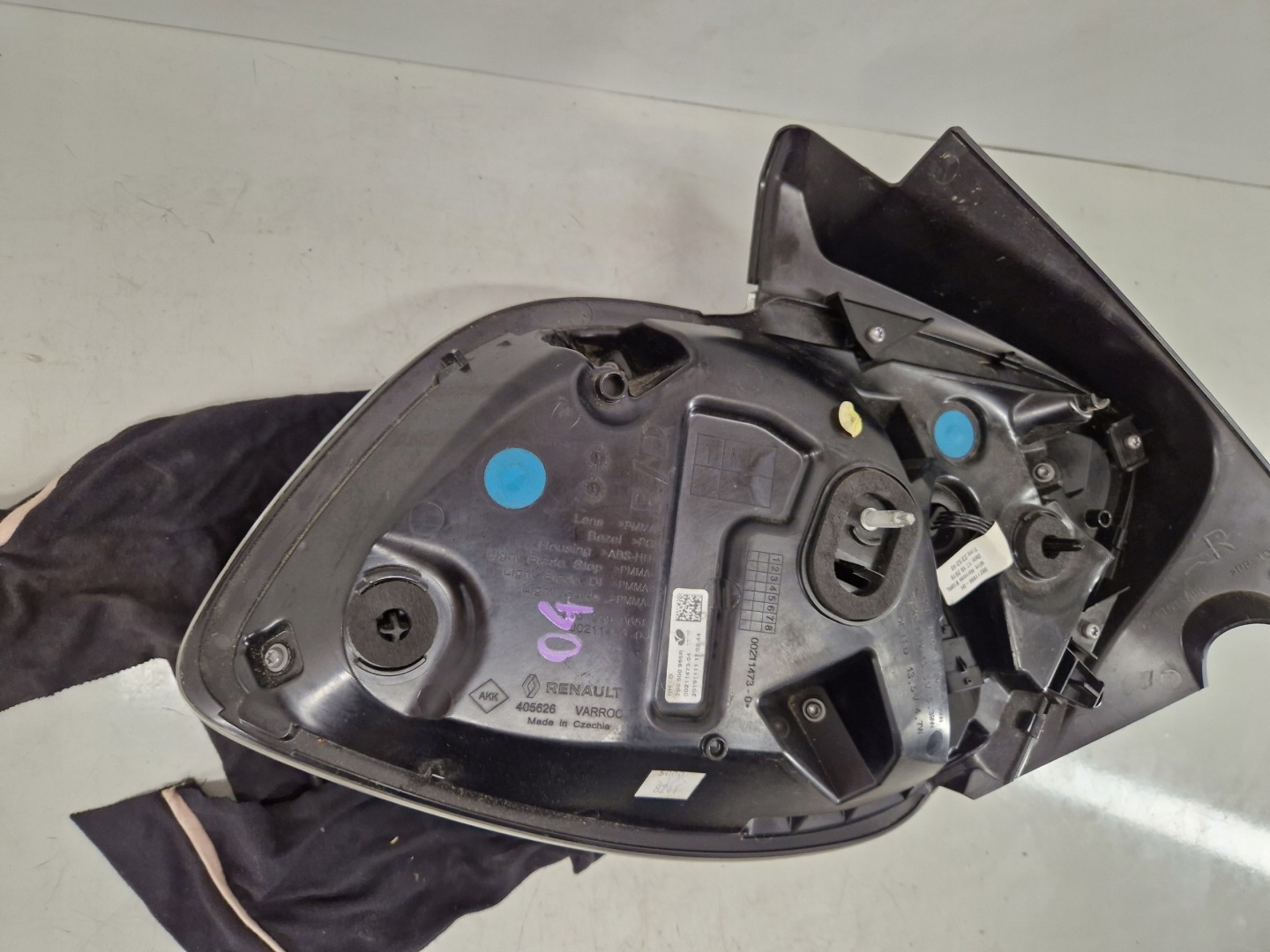 Renault Zoe AG Rückleuchte 265500965R Rearlamp - Thumbnail 12
