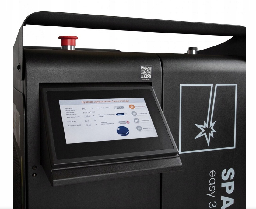 OCZYSZCZARKA LASEROWA SPARTUS Easy 3000CL czyszczarka 23000W 400V 