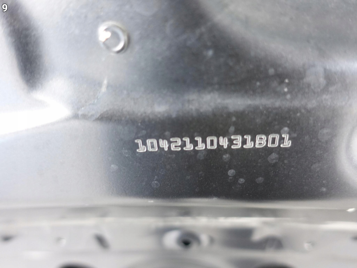 Motorhaube Mercedes-Benz C-Klasse W205 Bonnet A2058870403 Hood - Thumbnail 10
