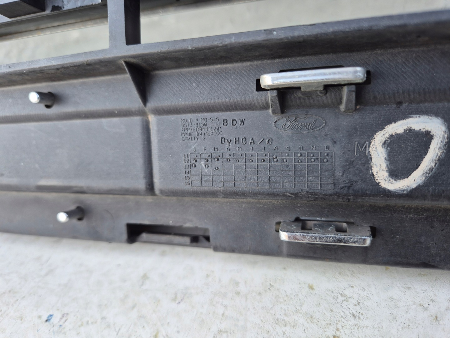 Ford Fusion Kühlergrill FRONTGRILL Kühlergitter DS738150BDWKO - Thumbnail 12
